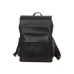 Celtic Brown Leather Backpack-picture-28
