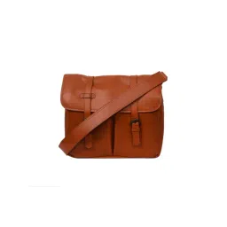 Celtic Brown Leather Cross Body Bag-picture-41