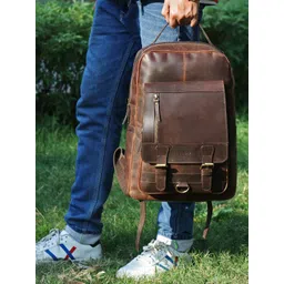 Celtic Unisex Brown Backpack-picture-33