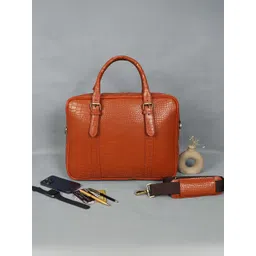 Celtic Unisex Leather Laptop Bag-picture-27