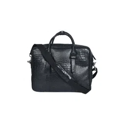 Celtic Unisex Textured Leather Laptop Bag-picture-26