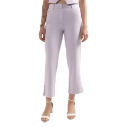 Centrestage Purple Mid Rise Pants-picture-48