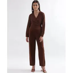 centrestage V-Neck Jumpsuit with Insert Pockets-picture-43
