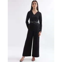 CENTRESTAGE V-Neck Long Sleeves Jumpsuit-picture-30