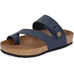 centrino Men’s Berkin-Style Slip-On Sandals | Open Toe Design | Soft PU Footbed | Lightweight & Comfortable | Arch Support | On-Grip Sole | Casual Outdoor Wear (9212)-picture-11