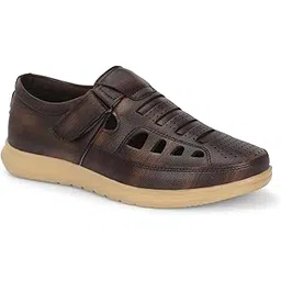 centrino Men's Fisherman Sandals | Sporty & Casual Summer Footwear | Adjustable Fit with soft cushion Padding | Closed-Toe Comfort & Durability (9286)-picture-28