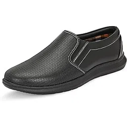 centrino Slip-On Men's Casual Shoe | Stylish with Soft Cushioned Insole | Sleek Slip-On Design for Semi-Formal Look | Durable with Anti-Skid Sole | Ideal for Office Wear (9276)-picture-22