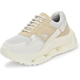 centrino Women Sneaker | Cushioned Insole for Comfort | Stylish Lace-Up Design | Perfect for Casual Outfit for Girls (9240)-picture-16