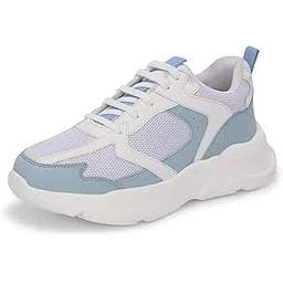 centrino Womens Sneaker |Sneaker for Women | Stylish Lace-Up Design | Soft Cushioned Insole for Comfort | Lightweight & Breathable | Perfect for Casual Wear (A6841)-picture-22
