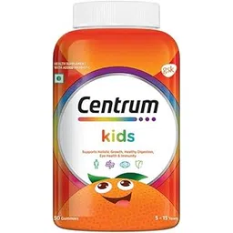 Centrum Kids, World's No.1 Multivitamin with Probiotics, Vitamin C & 11 other nutrients for Immunity, Healthy Digestion & Eye Health (Veg) - 50 Gummies-picture-18