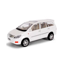 Centy Plastic Pull Back Miniature Innova Car Toy - White-picture-35