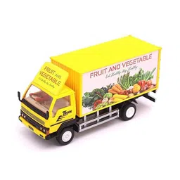 Centy Public Fruit & Vegetable Pull Back Truck Toy - Yellow-picture-29