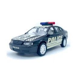 Centy SWAT Police Interceptor Pull Back Toy Car - Black & White-picture-10