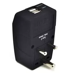 Ceptics 4 in 1 India to USA Canada Japan & More (Type B) Travel Adapter Plug Universal Input 2 USB CE Certified RoHS Compliant (GP4-5)-picture-34