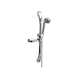 CERA Hand Shower with 3 Flow and 1.5 m Long Hose Mounted on Rail with Sliding Soap Dish, F7030451-image-24