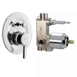 Cera Ripple Single Lever Wall Mount 5 Way Concealed Diverter, F1017711 + F4020101 (Pack of 2)-picture-35