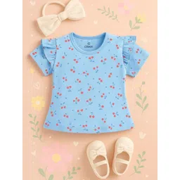 CERABI Kids Conversational Printed Round Neck Pure Cotton Top-picture-21