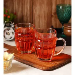 ceradeco Transparent 390ml (Set of 2) Beer Glasses-picture-33