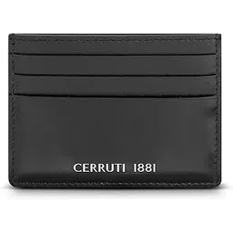 cerruti 1881 BLACK CARD CASE, Black-picture-33