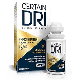 Certain Dri Prescription Strength Clinical Anti-Perspirant Unscented Roll On For Men, 35.5 Ml (Pack Of 1)-picture-31