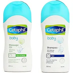 Cetaphil Baby Massage Oil & Baby Shampoo-200 Ml-picture-29