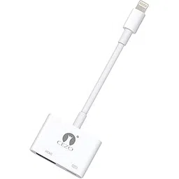 Cezo MFI Certified Lightning to HDMI Adapter Digital AV, for iPad iPhone to HDMI Adapter 1080P with Lightning Charging Port Compatible for iPhone and iPod Models and TV Monitors Projectors-image-38