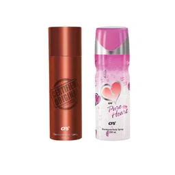 CFS Original Certified & Pure Heart Set Of 2 Deodorant Body Spray - 200ml Each-picture-12