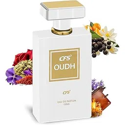 CFS CREATIVE FRAGRANCE SERIES Oudh White Eau De Parfum Long Lasting Liquid EDP For Unisex, 100ml-picture-10