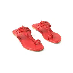 Chaal Chalan Jayla Red Kolhapuris-picture-11