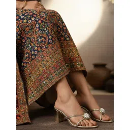 CHAAL CHALAN PU Party Block Sandals-picture-15
