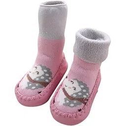 chacko Baby Shoes Floor Socks Toddler Shoes Soft Sole Children's Shoes First Walking Shoes Breathable Socks Shoes Cartoon Baby Shoes - Multi Color-picture-39