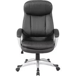 Chair Garage Black High Back Leatherette Office Chair CG139-picture-26