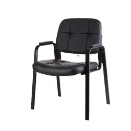 Chairtech 59x84cm 136kg Medium Back Leatherette Black Ergonomic Office Chair-picture-41