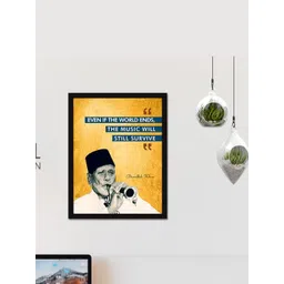 Chaka Chaundh Multicoloured 1 Piece Wood Other Wall Paintings-picture-18