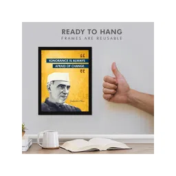 Chaka Chaundh Multicoloured 1 Piece Wood Other Wall Photographs image 4