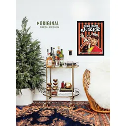 Chaka Chaundh Multicoloured 1 Piece Wooden Wall Photographs-picture-33