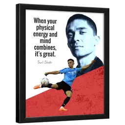 Chaka Chaundh Sunil Chhetri Quotes Wall Art-picture-16