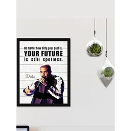 Chaka Chaundh White & Black 1 Piece Wood Wall Paintings-picture-12