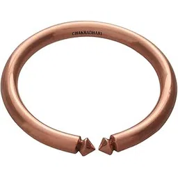 chakradhari Pure Copper Bangle bracelet Tamba Kada Free Size For FEMALE-picture-48