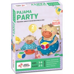 chalk and chuckles Pajama Party Fun Educational Colour Matching Logic Preschool Brain Game Age 3-6-picture-15