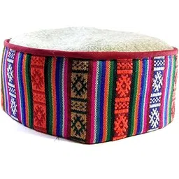 chamba heritage Unisex Traditional Himachali Cap/Pahadi Topi Multi P-picture-52