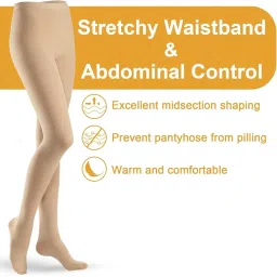 CHAMBYAL Girls' Everyday Adventures Fleece Lined Tights Skin Pack of 1 (24-32 Waist) image 5