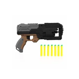 CHANAK Kids BPA Free Six Fire Toy Gun with 6 Darts-picture-46