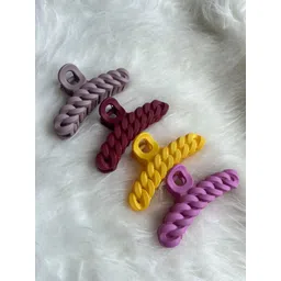 CHANDERKASH Assorted Set of 4 Claw Clip-picture-13