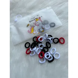 CHANDERKASH Set Of 12 Assorted Ponytail Holders-picture-21