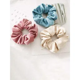 CHANDERKASH Set of 12 Velvet Scrunchies-picture-26