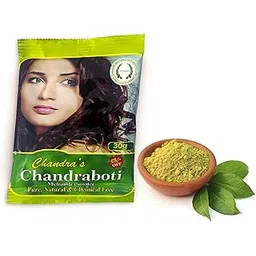 Chandraboti Mehendi Powder,Natural,30gm|Pure & Chemical Free|(Pack of 10)-picture-12