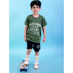 CHANDRIKA Boys Green Clothing Set-picture-58