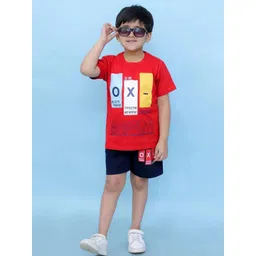 CHANDRIKA Boys Red Clothing Set-picture-29