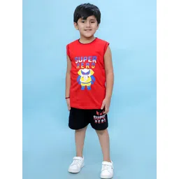 CHANDRIKA Boys Red Clothing Set-picture-51